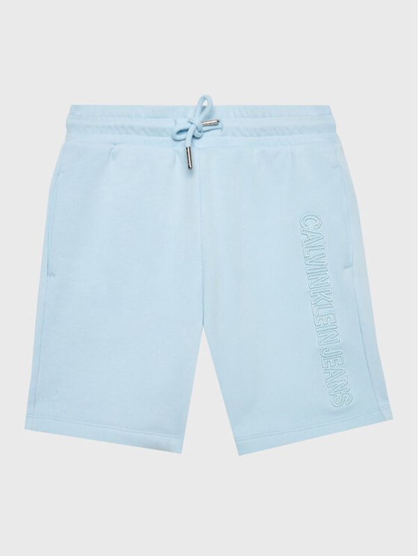 Calvin Klein Jeans Calvin Klein Jeans Спортни шорти Embro Logo IB0IB01619 Син Regular Fit