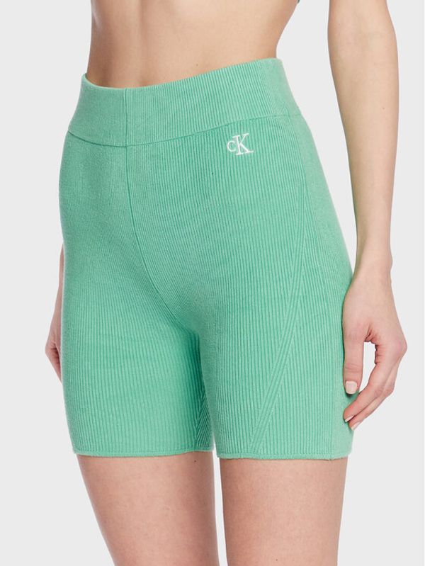 Calvin Klein Jeans Calvin Klein Jeans Спортни шорти J20J221515 Зелен Slim Fit