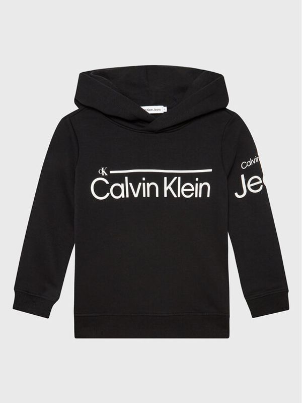 Calvin Klein Jeans Calvin Klein Jeans Суитшърт IB0IB01296 Черен Regular Fit