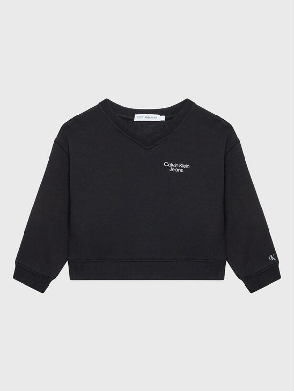 Calvin Klein Jeans Calvin Klein Jeans Суитшърт IG0IG01593 Черен Regular Fit