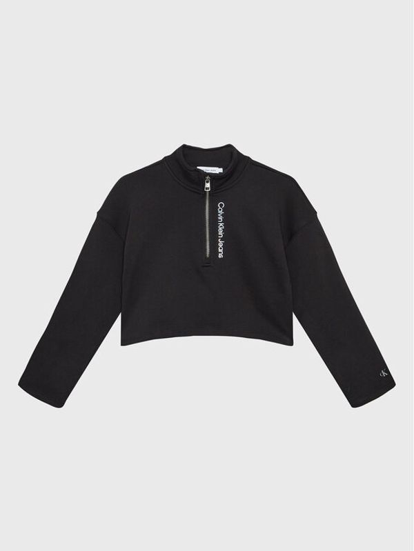 Calvin Klein Jeans Calvin Klein Jeans Суитшърт IG0IG01872 Черен Regular Fit