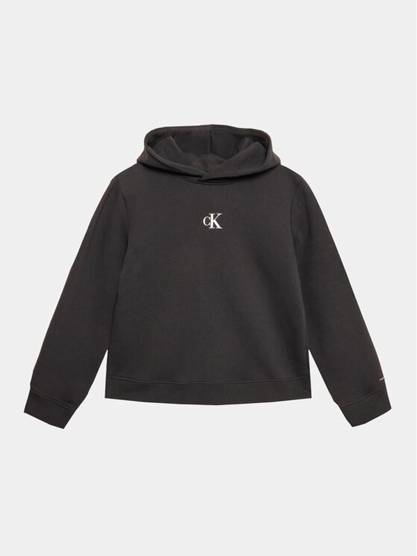 Calvin Klein Jeans Calvin Klein Jeans Суитшърт IG0IG02139 Черен Boxy Fit
