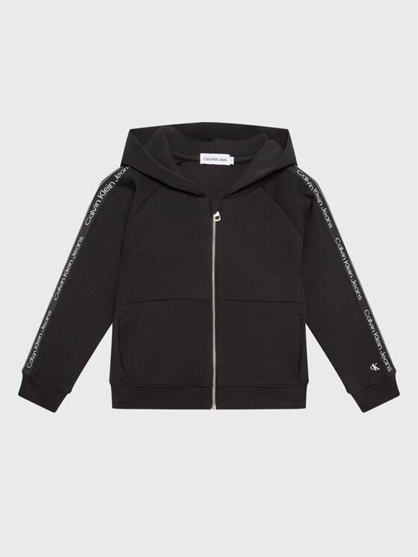 Calvin Klein Jeans Calvin Klein Jeans Суитшърт Interlock Logo IB0IB01516 Черен Regular Fit