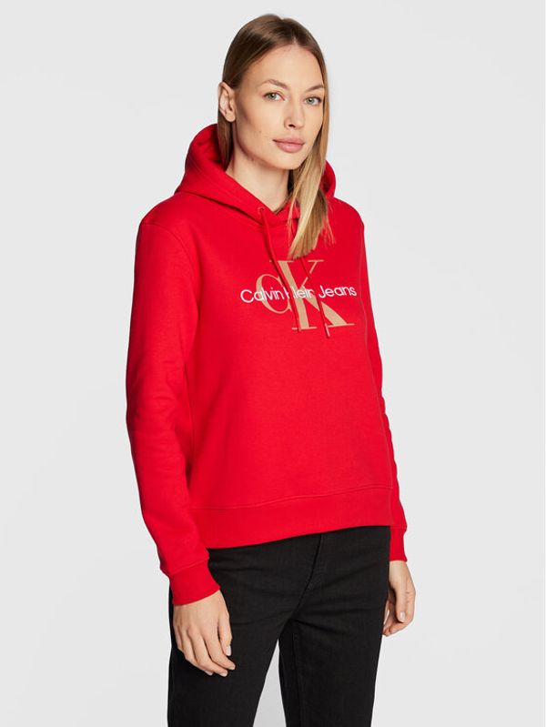 Calvin Klein Jeans Calvin Klein Jeans Суитшърт J20J219949 Червен Regular Fit