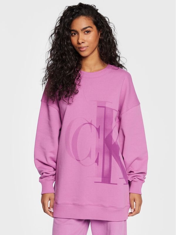 Calvin Klein Jeans Calvin Klein Jeans Суитшърт J20J220421 Виолетов Relaxed Fit