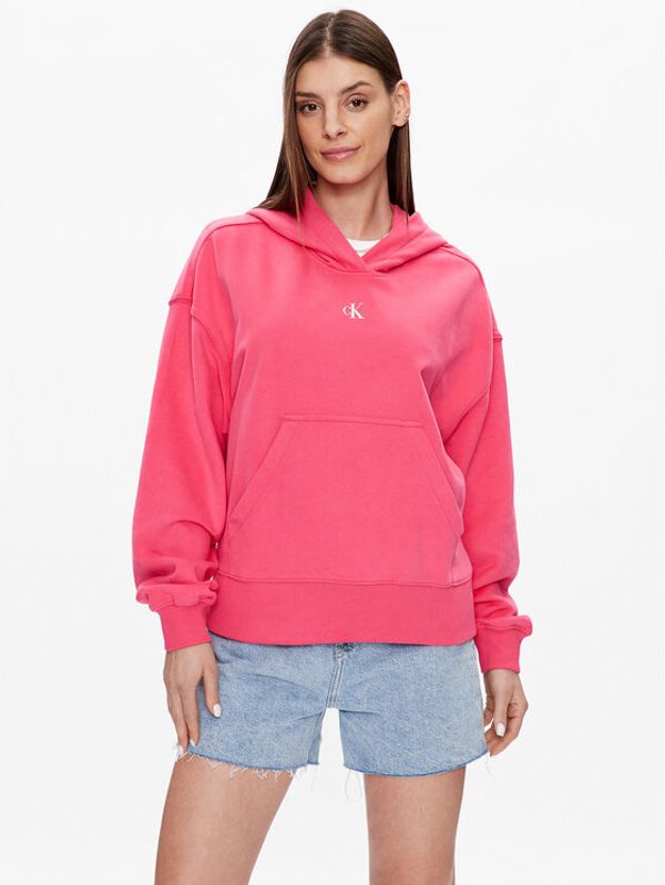 Calvin Klein Jeans Calvin Klein Jeans Суитшърт J20J220434 Розов Regular Fit