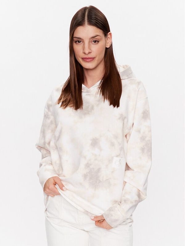 Calvin Klein Jeans Calvin Klein Jeans Суитшърт J20J221146 Бежов Regular Fit