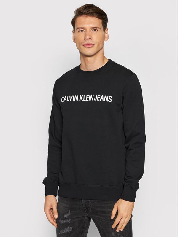 Calvin Klein Jeans Calvin Klein Jeans Суитшърт J30J307757 Черен Regular Fit