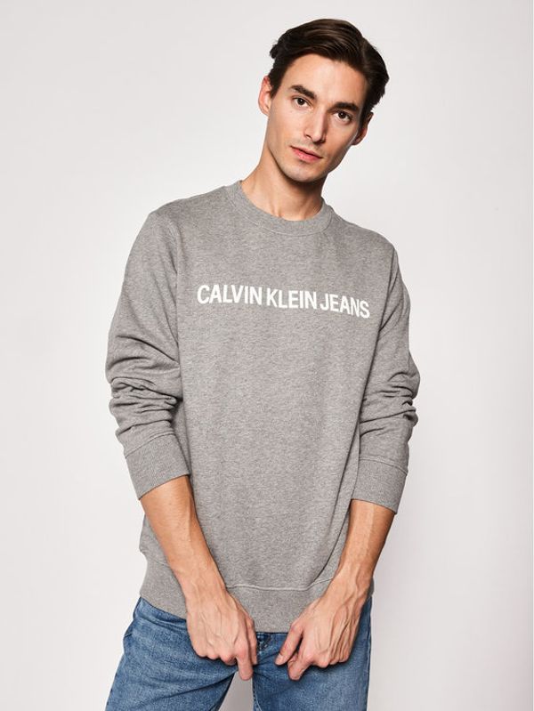 Calvin Klein Jeans Calvin Klein Jeans Суитшърт J30J307757 Сив Regular Fit