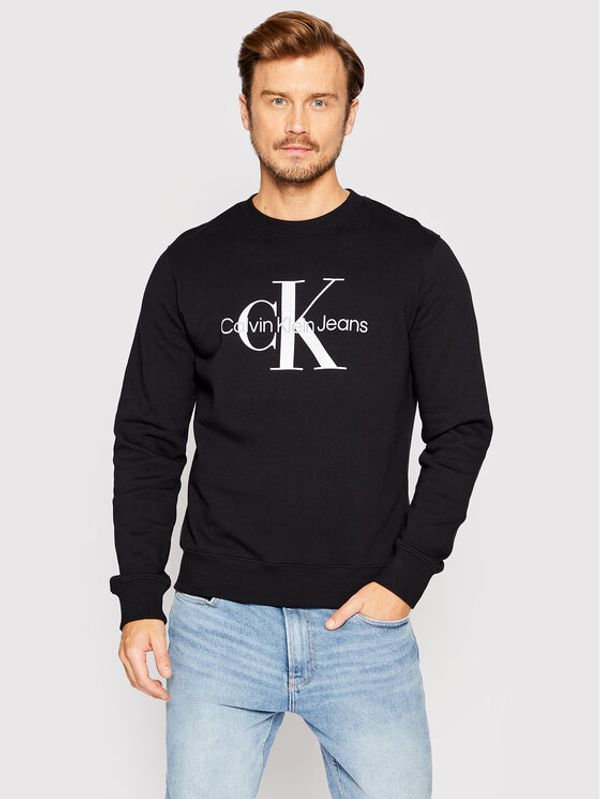 Calvin Klein Jeans Calvin Klein Jeans Суитшърт J30J320933 Черен Regular Fit