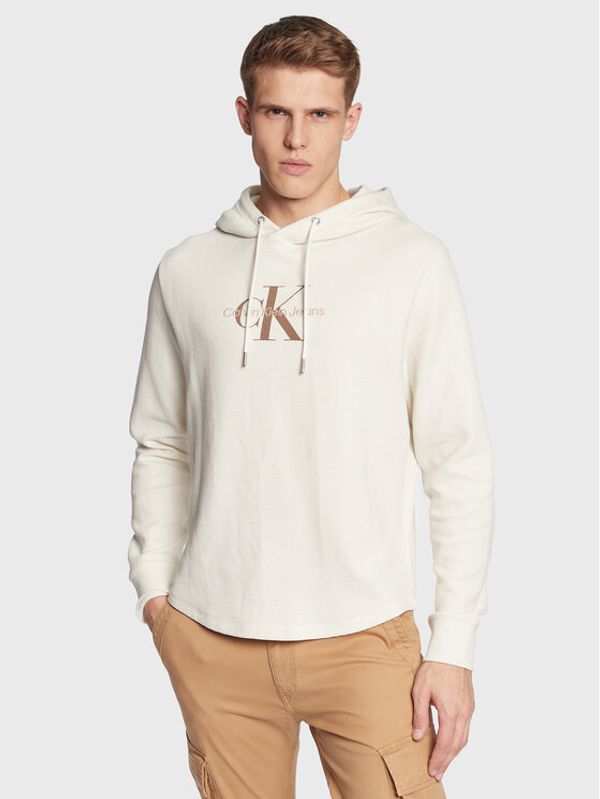 Calvin Klein Jeans Calvin Klein Jeans Суитшърт J30J322701 Екрю Regular Fit