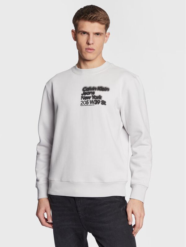 Calvin Klein Jeans Calvin Klein Jeans Суитшърт J30J322888 Сив Regular Fit