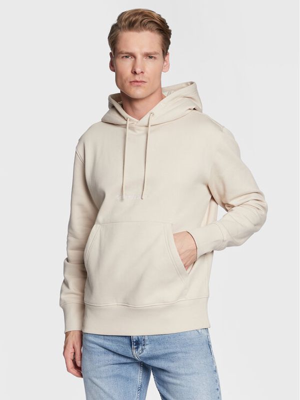 Calvin Klein Jeans Calvin Klein Jeans Суитшърт J30J322894 Бежов Regular Fit