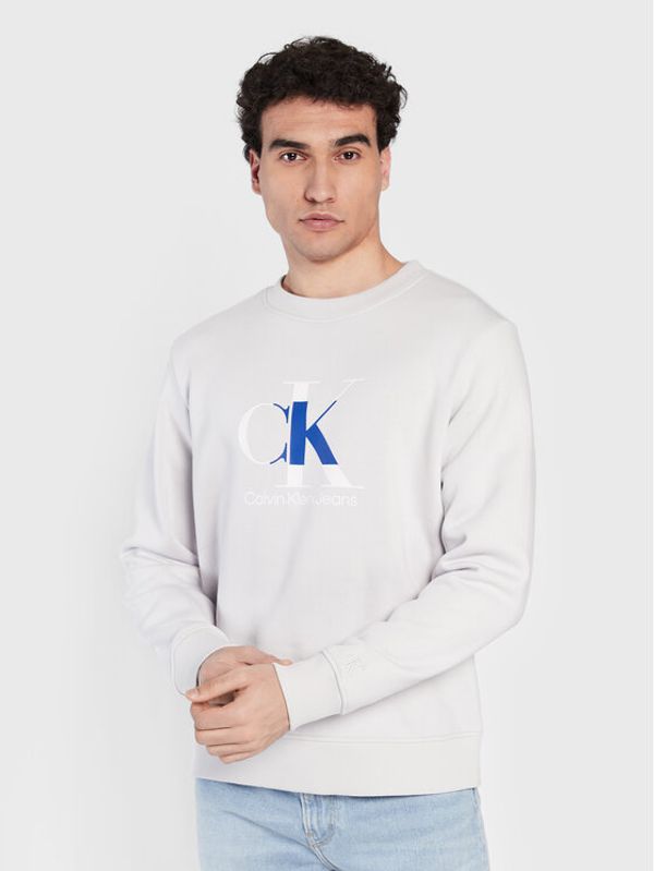 Calvin Klein Jeans Calvin Klein Jeans Суитшърт J30J323298 Сив Regular Fit