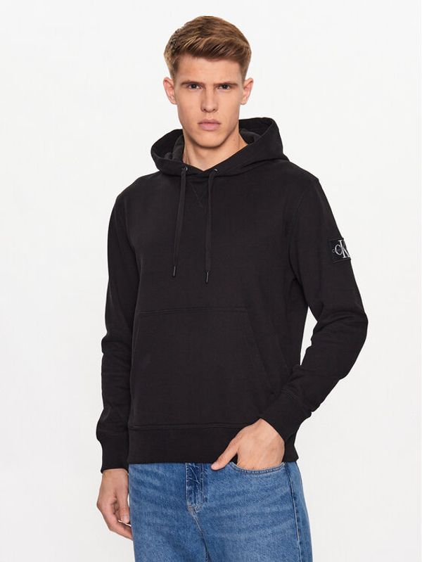 Calvin Klein Jeans Calvin Klein Jeans Суитшърт J30J323430 Черен Regular Fit