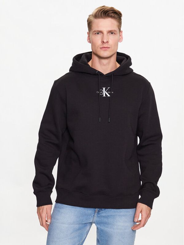 Calvin Klein Jeans Calvin Klein Jeans Суитшърт J30J323749 Черен Regular Fit