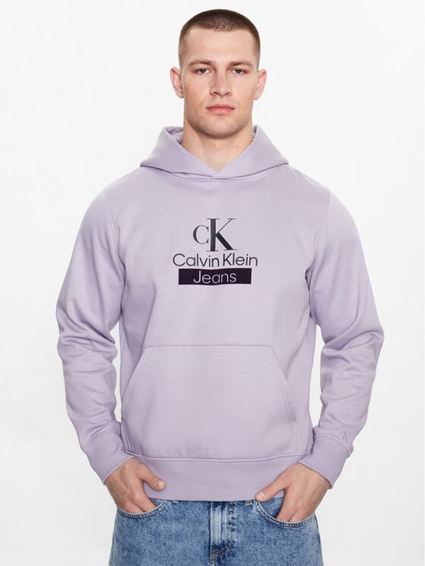 Calvin Klein Jeans Calvin Klein Jeans Суитшърт J30J323762 Виолетов Regular Fit