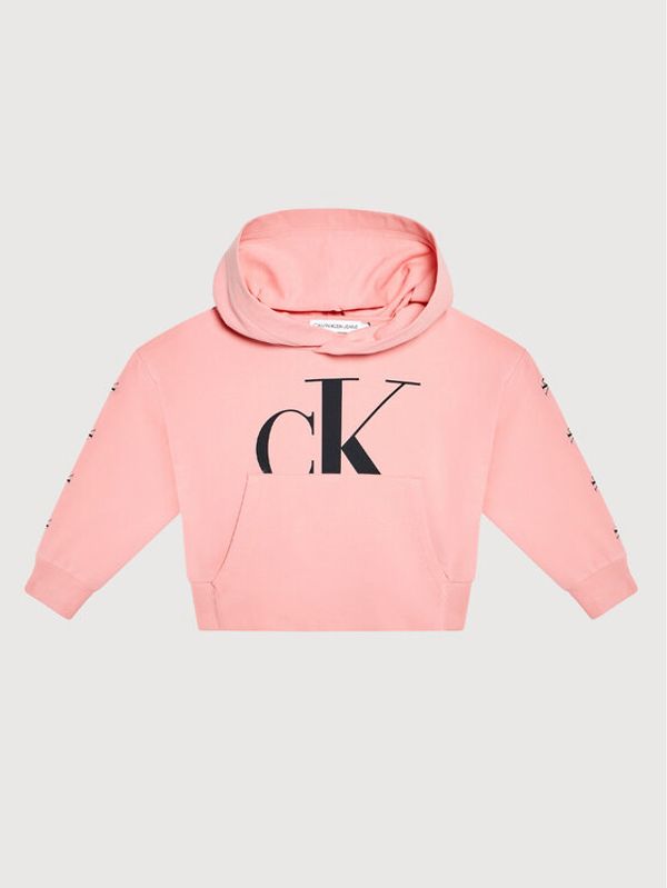 Calvin Klein Jeans Calvin Klein Jeans Суитшърт Mini Monogram IG0IG01007 Розов Regular Fit