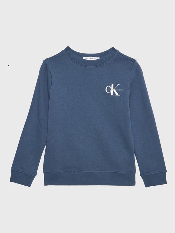 Calvin Klein Jeans Calvin Klein Jeans Суитшърт Monogram IU0IU00397 Тъмносин Regular Fit