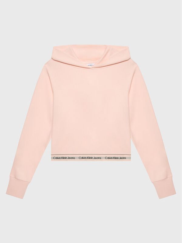 Calvin Klein Jeans Calvin Klein Jeans Суитшърт Punto Logo IG0IG01874 Розов Loose Fit