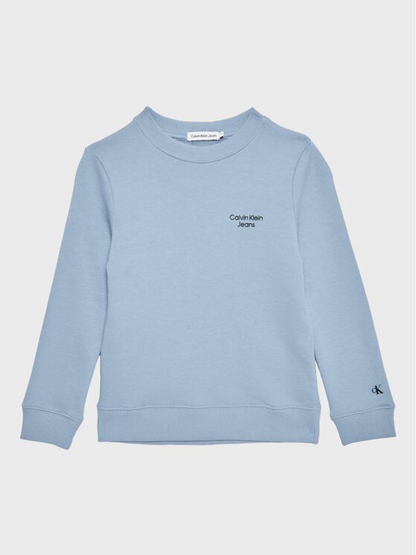 Calvin Klein Jeans Calvin Klein Jeans Суитшърт Stack Logo IB0IB01292 Син Regular Fit