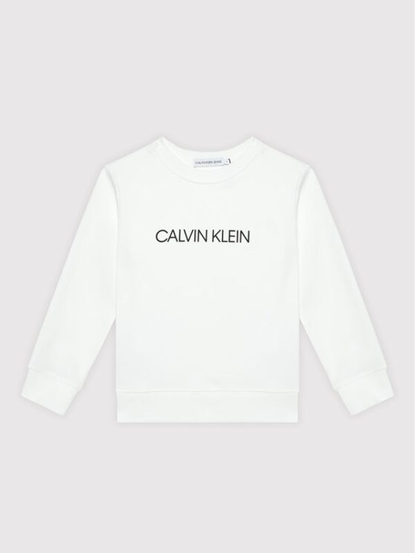 Calvin Klein Jeans Calvin Klein Jeans Суитшърт Unisex Institutional Logo IU0IU00162 Бял Regular Fit