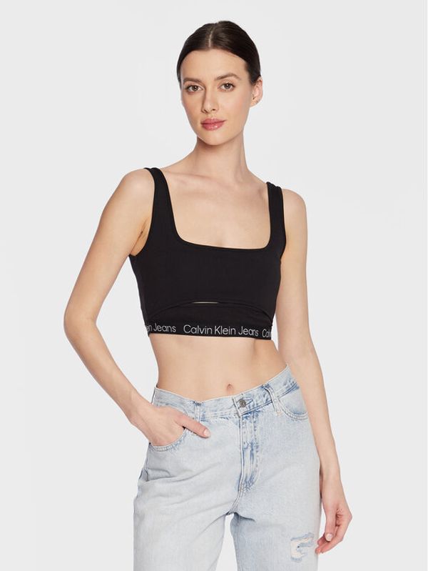 Calvin Klein Jeans Calvin Klein Jeans Сутиен-топ J20J220772 Черен