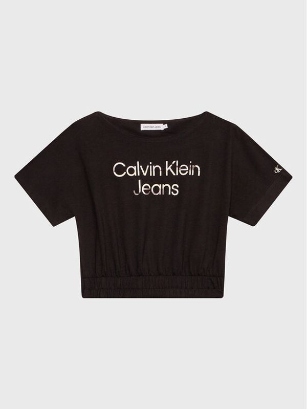 Calvin Klein Jeans Calvin Klein Jeans Тишърт Hero Logo IG0IG01855 Черен Regular Fit