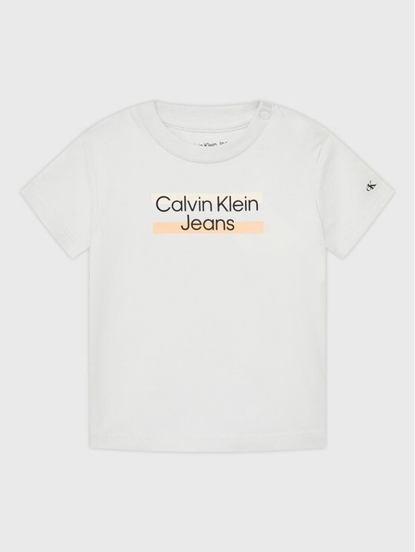 Calvin Klein Jeans Calvin Klein Jeans Тишърт Hero Logo IN0IN00068 Сив Regular Fit