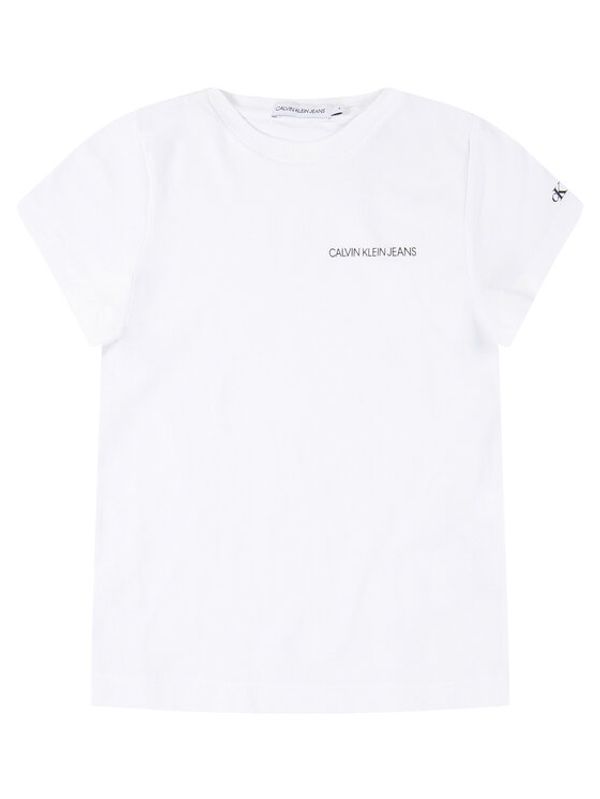 Calvin Klein Jeans Calvin Klein Jeans Тишърт IB0IB00456 Бял Regular Fit