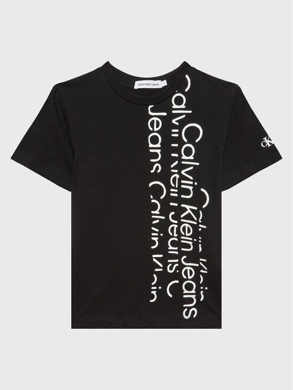 Calvin Klein Jeans Calvin Klein Jeans Тишърт IB0IB01535 Черен Regular Fit