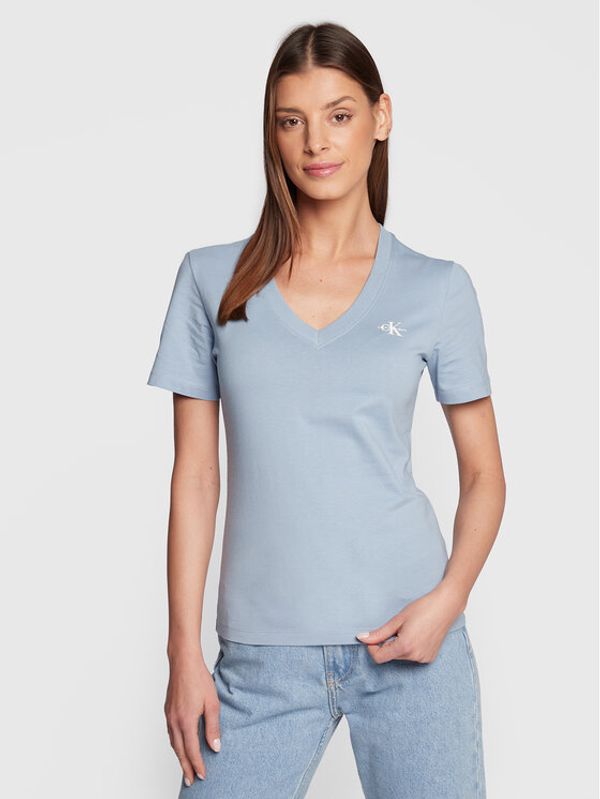 Calvin Klein Jeans Calvin Klein Jeans Тишърт J20J220303 Син Slim Fit