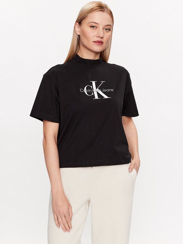 Calvin Klein Jeans Calvin Klein Jeans Тишърт J20J222130 Черен Regular Fit