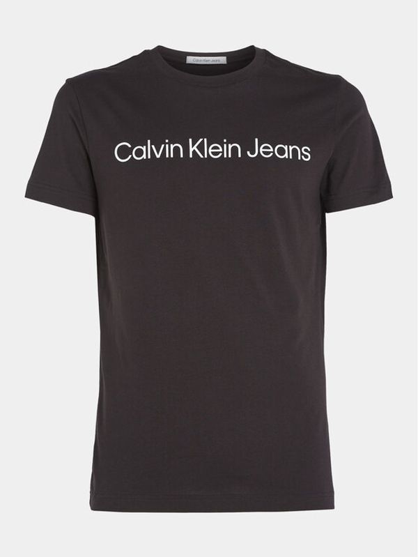 Calvin Klein Jeans Calvin Klein Jeans Тишърт J30J322552 Черен Slim Fit