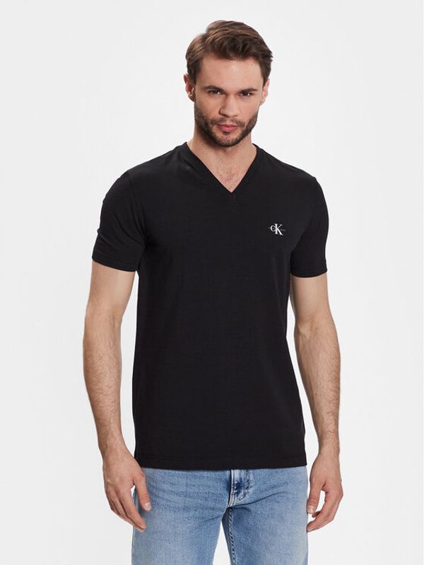 Calvin Klein Jeans Calvin Klein Jeans Тишърт J30J322842 Черен Regular Fit