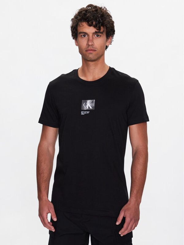 Calvin Klein Jeans Calvin Klein Jeans Тишърт J30J322863 Черен Regular Fit