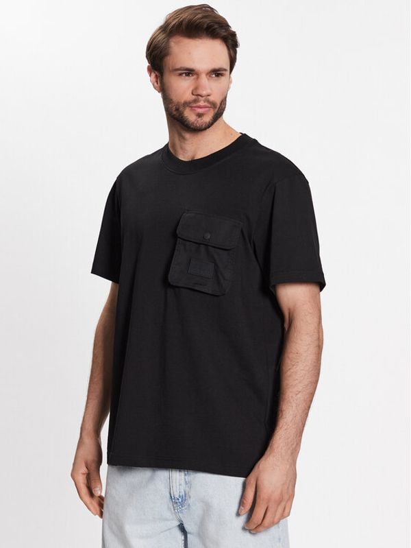 Calvin Klein Jeans Calvin Klein Jeans Тишърт J30J323807 Черен Regular Fit