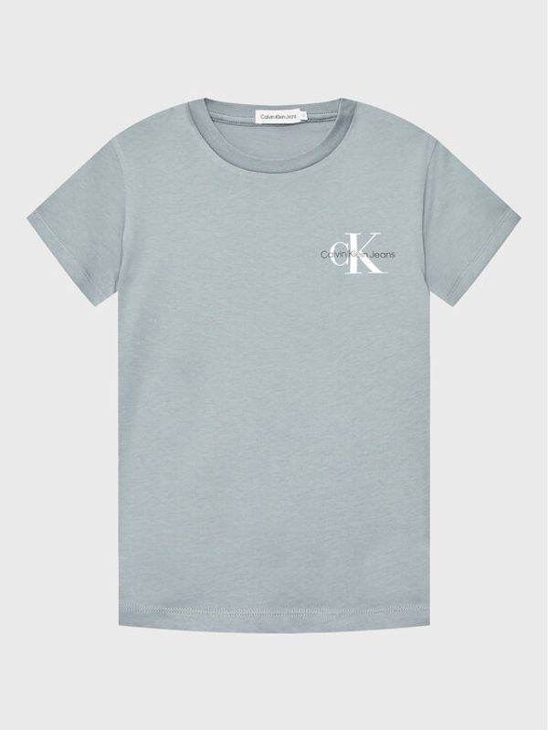 Calvin Klein Jeans Calvin Klein Jeans Тишърт Monogram IB0IB01231 Сив Regular Fit