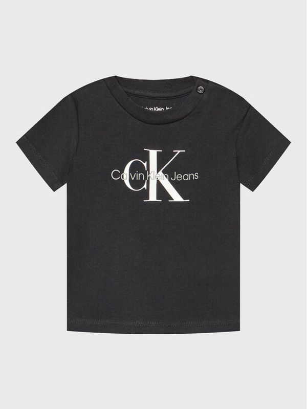 Calvin Klein Jeans Calvin Klein Jeans Тишърт Monogram IN0IN00001 Черен Regular Fit