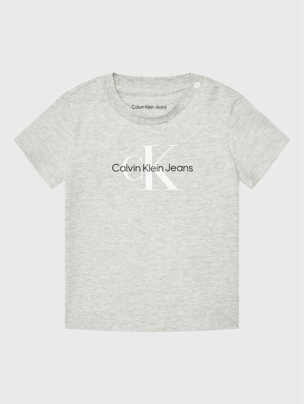 Calvin Klein Jeans Calvin Klein Jeans Тишърт Monogram IN0IN00001 Сив Regular Fit