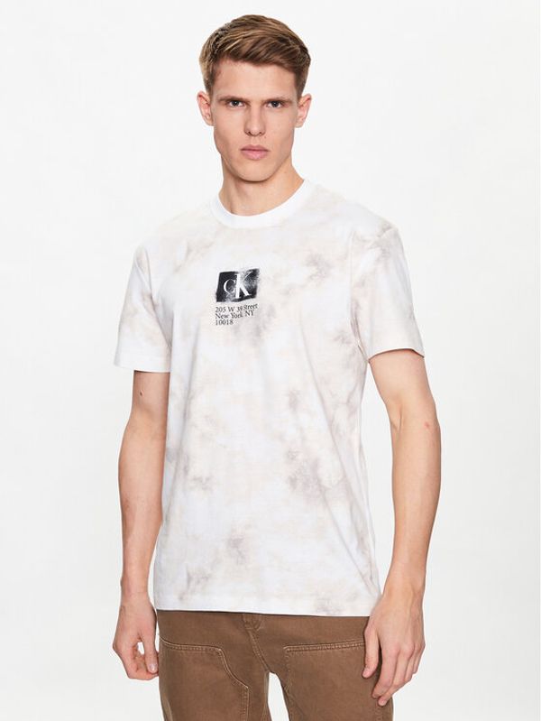 Calvin Klein Jeans Calvin Klein Jeans Тишърт Monogram J30J323301 Бежов Regular Fit
