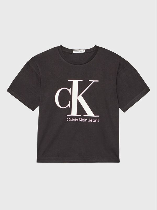 Calvin Klein Jeans Calvin Klein Jeans Тишърт Reveal Monogram IG0IG01939 Черен Regular Fit