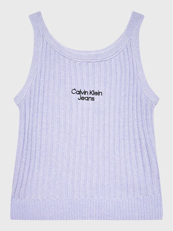 Calvin Klein Jeans Calvin Klein Jeans топ IG0IG01591 Виолетов Regular Fit