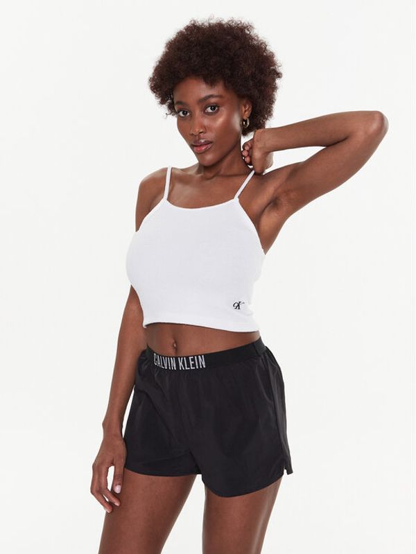 Calvin Klein Jeans Calvin Klein Jeans топ J20J221011 Бял Slim Fit