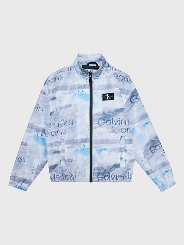 Calvin Klein Jeans Calvin Klein Jeans Ветровка IB0IB01660 Сив Regular Fit