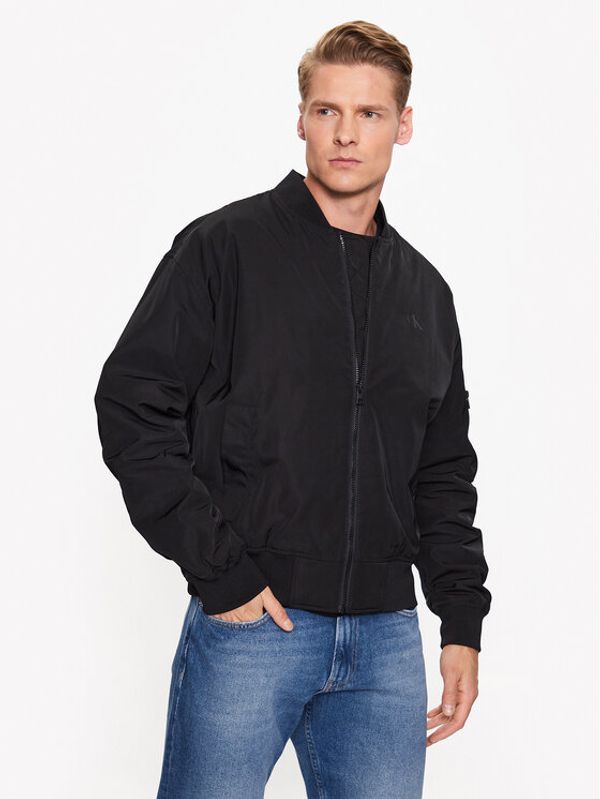 Calvin Klein Jeans Calvin Klein Jeans Яке бомбър J30J323842 Черен Regular Fit
