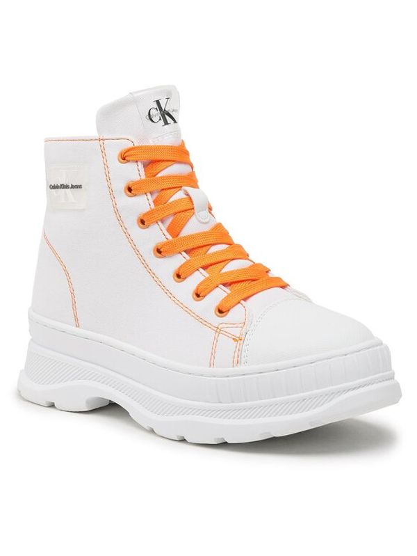 Calvin Klein Jeans Calvin Klein Jeans Зимни обувки Lace-Up Bootie V3X5-80603-0890 M Бял