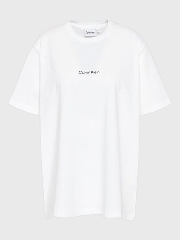 Calvin Klein Jeans Plus Calvin Klein Jeans Plus Тишърт K20K205471 Бял Regular Fit