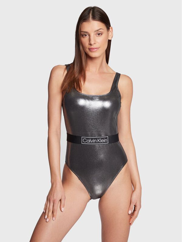 Calvin Klein Swimwear Calvin Klein Swimwear Бански костюм KW0KW01956 Черен