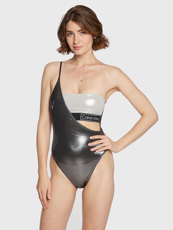 Calvin Klein Swimwear Calvin Klein Swimwear Бански костюм KW0KW01957 Черен